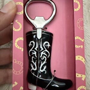 Cowboy boots bottle opener.
